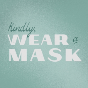 Wear A Mask - Lettering