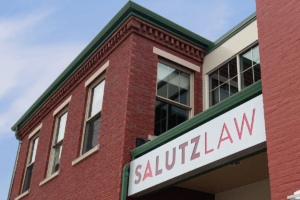 Salutz Law Building Signage - Front